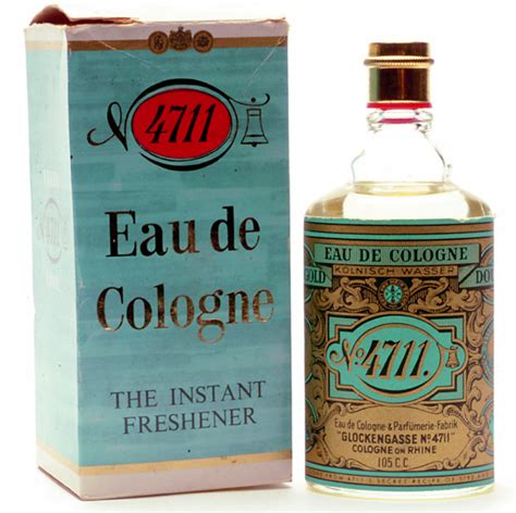 history of eau de cologne.